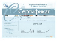 Сертификат EEM 2009