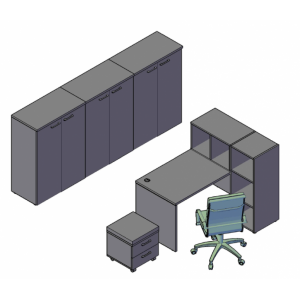 Оперативная мебель XTEN Комбинация №1